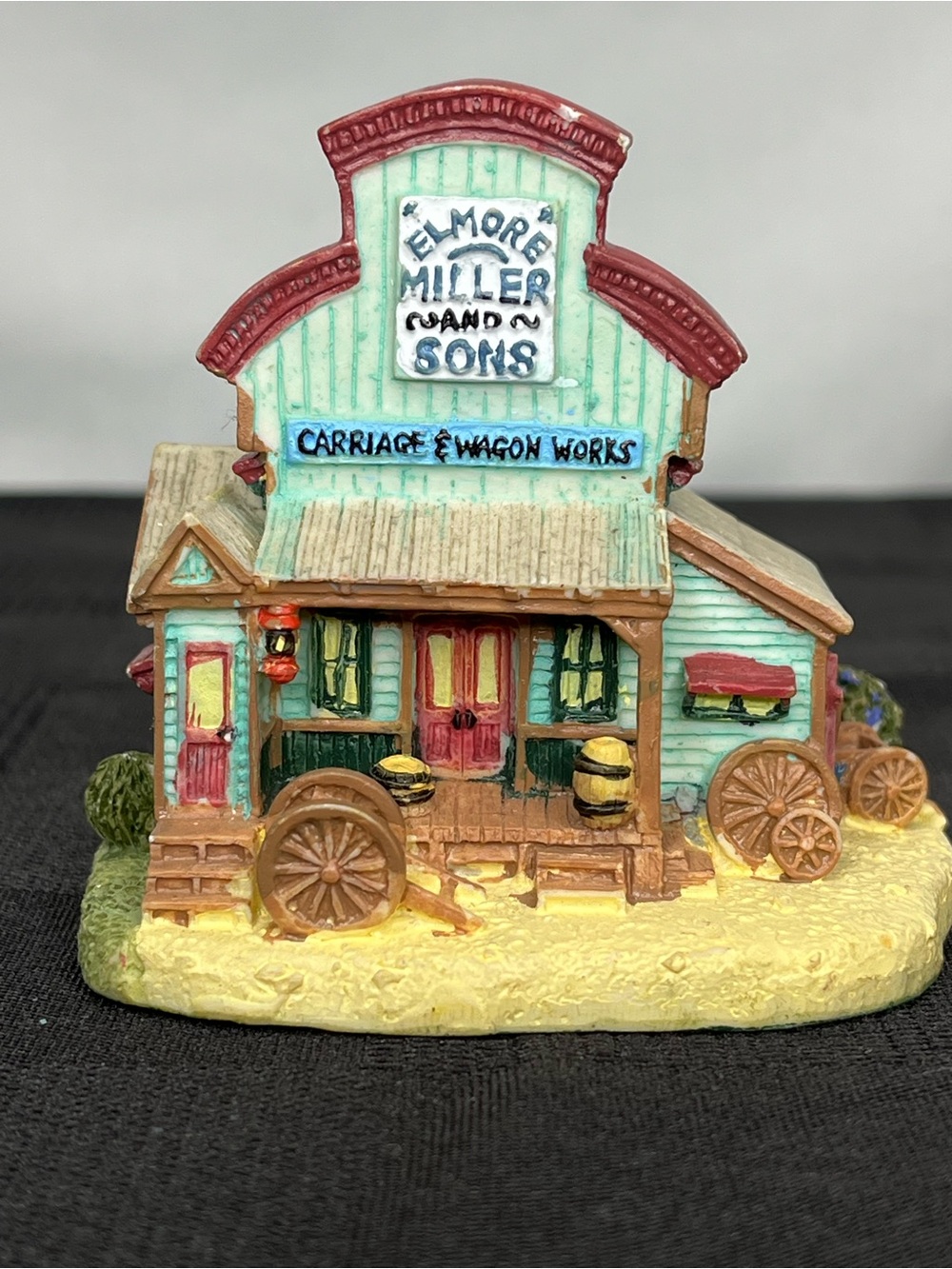 Liberty Falls Carriage & Wagon Works Miniature from Americana Collection. AH138